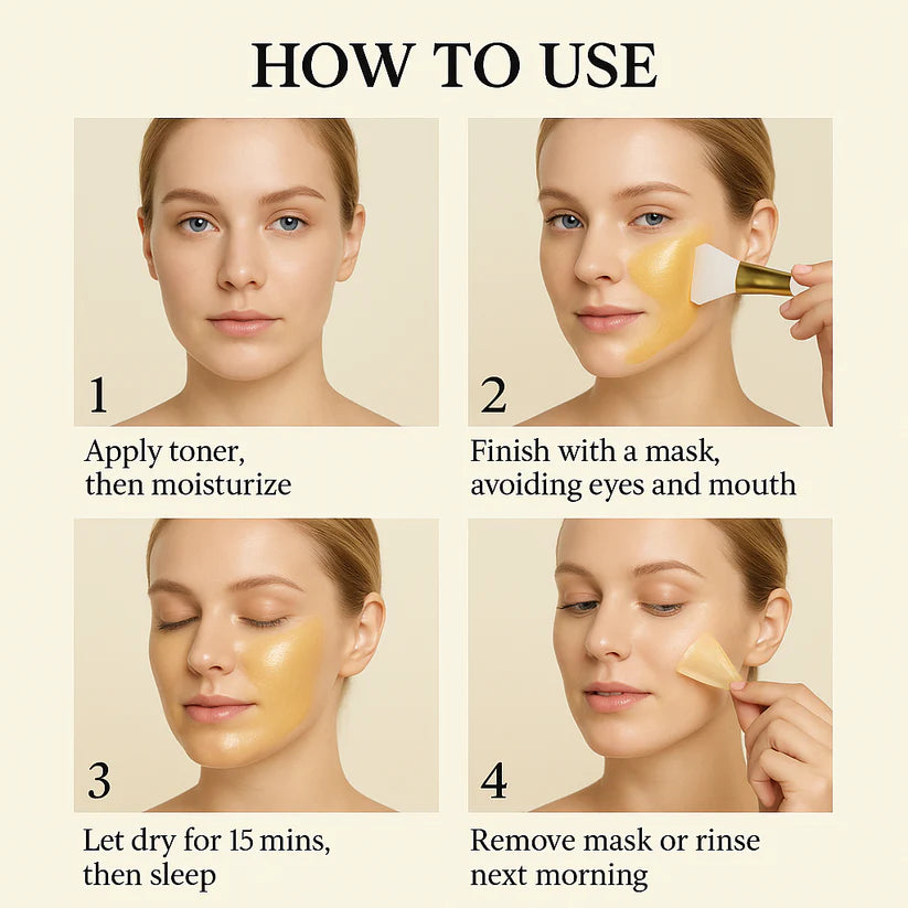 Kojic Acid Turmeric Overnight Mask
