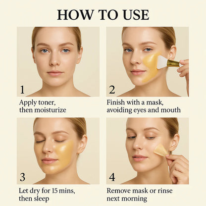 Kojic Acid Turmeric Overnight Mask